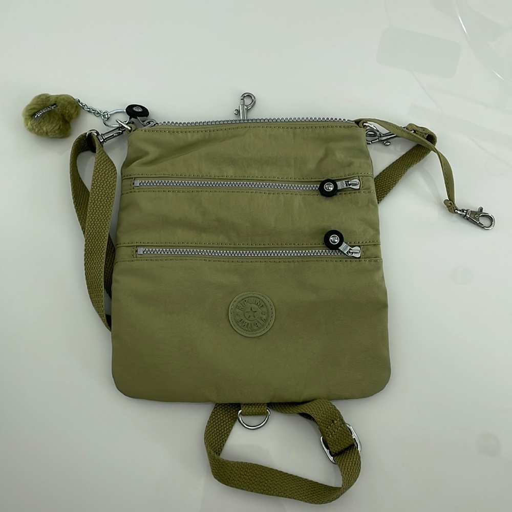 Kipling Light Green Cross Body Bag